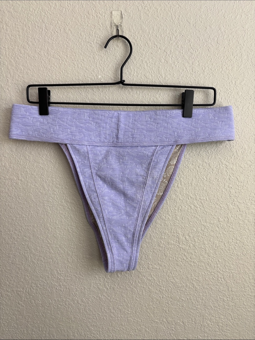 FP BEACH SWIM free-est Dylan Lurex High-Waisted Bikini Bottoms size XL NWOT